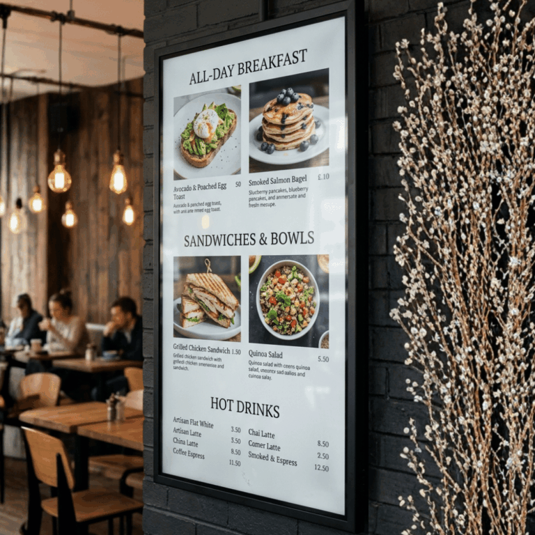 Digital Menu Board